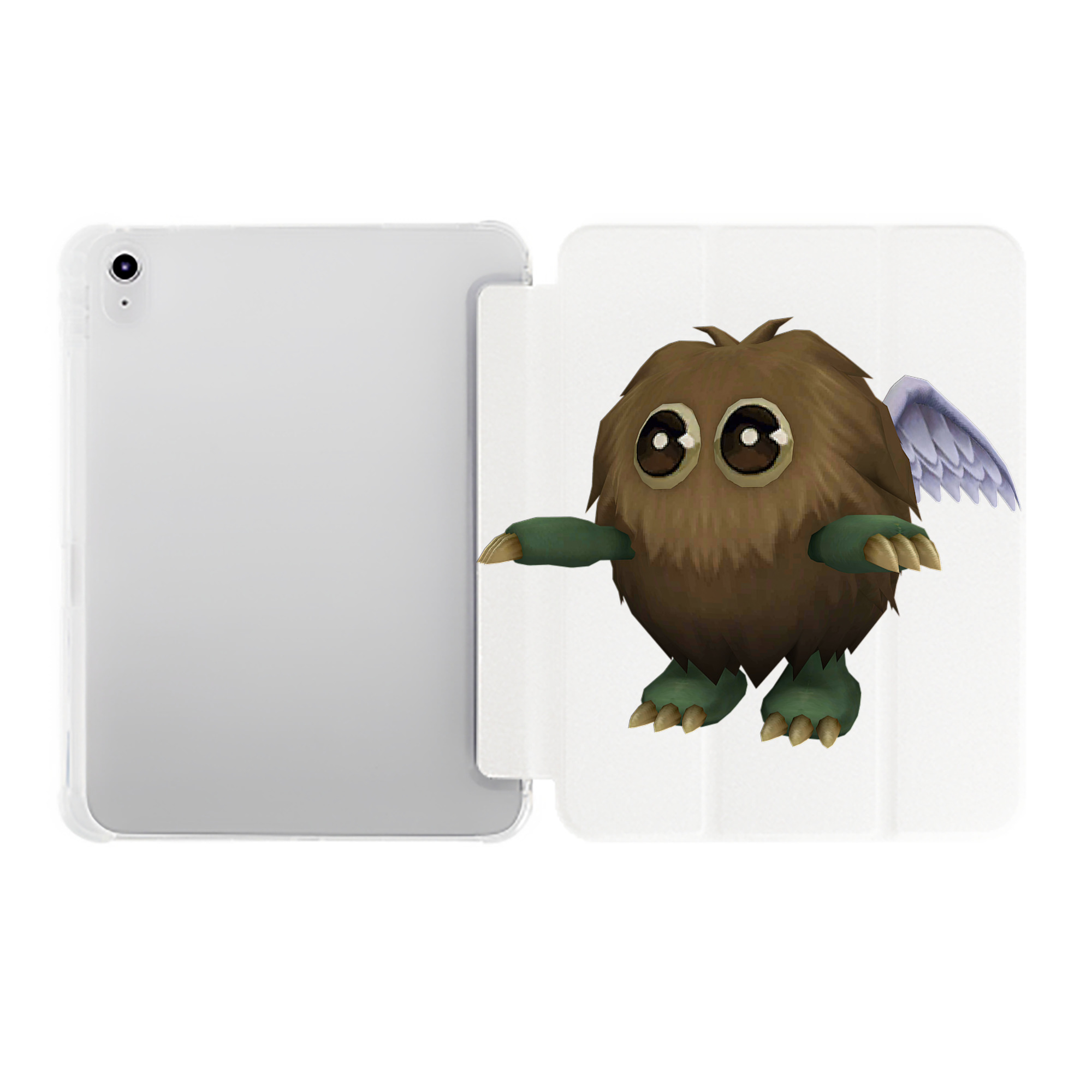 （画像用） 遊☆戯☆王 Yu-Gi-Oh! IPad ケース ペン収納付き 三つ折りスタンド PUレザー×シリコン 対応機種9.5/10.5/10.9インチ